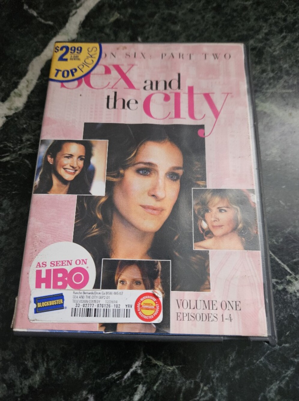 Sex and the City Volume One (Pink) - TV Series DVD Season 6 Part 2